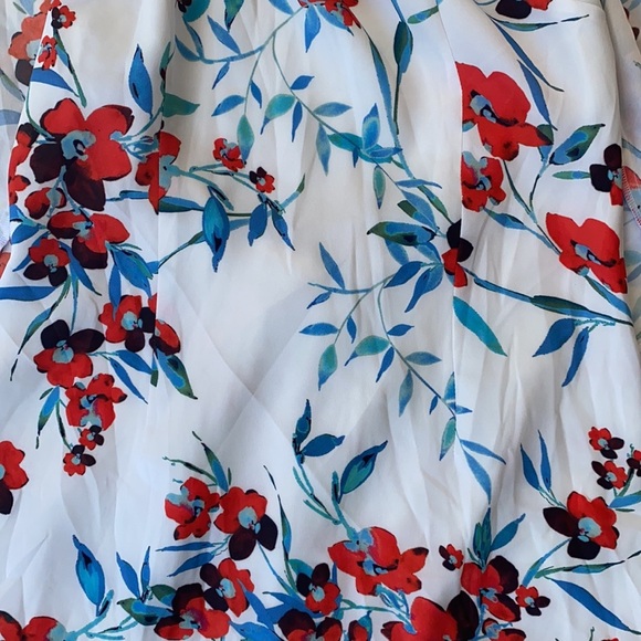 New GUESS BY MARCIANO Bon Voyage Ruffle Dress SZ S - Picture 5 of 5